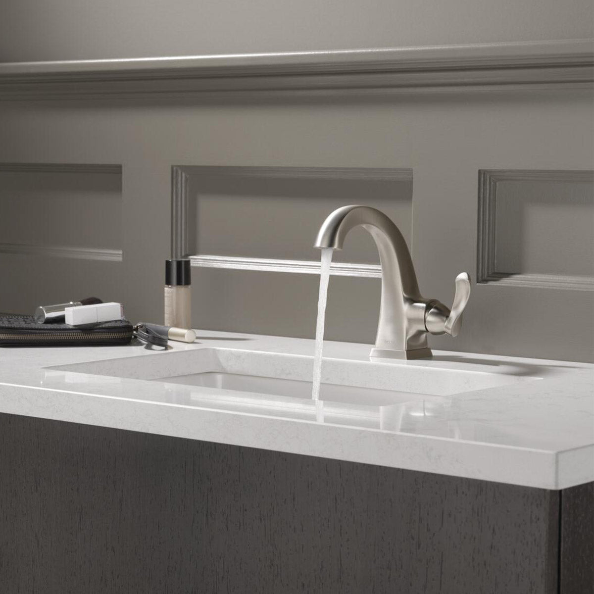 Delta Larkin Single Handle Bathroom Faucet