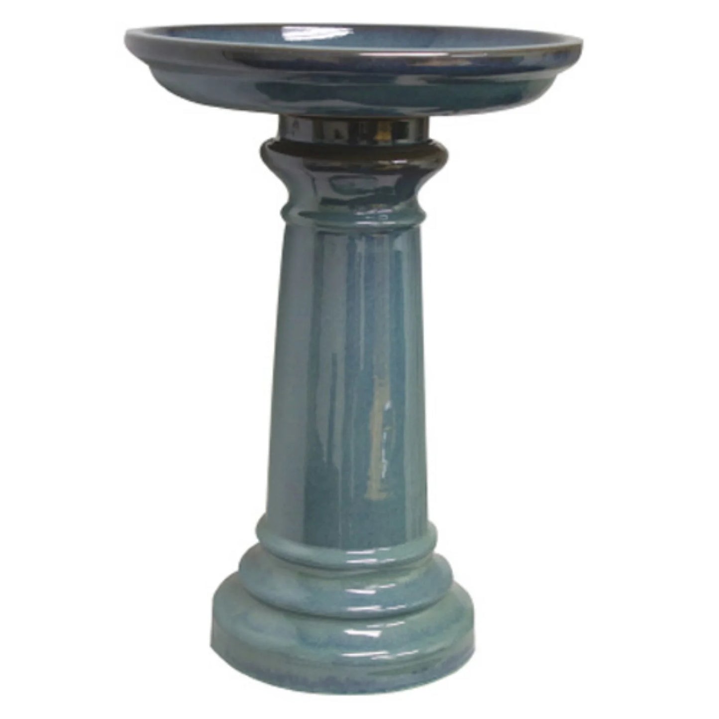 Harbor Gardens BIRDBATH MEDIUM LT GRN E SHIP