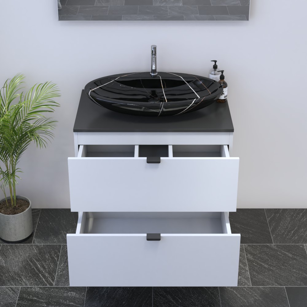 Ines 2S 80 Floating Bathroom Vanity (32" Width)
