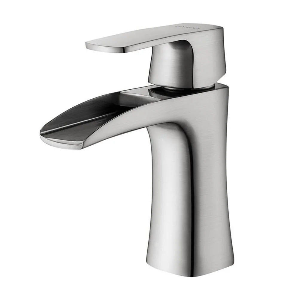 Vinnova Alessandra Single Lever Vessel Bathroom Faucet in Polished Chrome