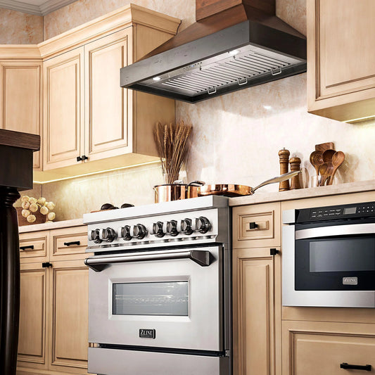 ZLINE KITCHEN AND BATH KBAR30 ducted hood