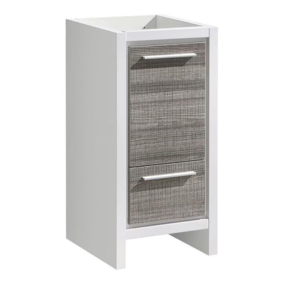 Fresca Allier 16" Gray Oak Modern Bathroom Cabinet