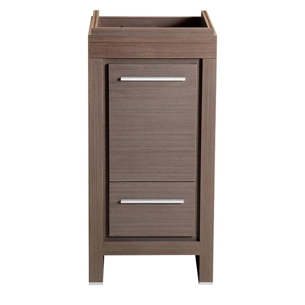 Fresca Allier 16" Gray Oak Modern Bathroom Cabinet