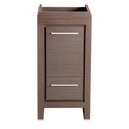 Fresca Allier 16" Gray Oak Modern Bathroom Cabinet