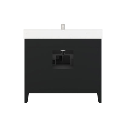 Hudson Black Bath Vanity by Studio Bathe
