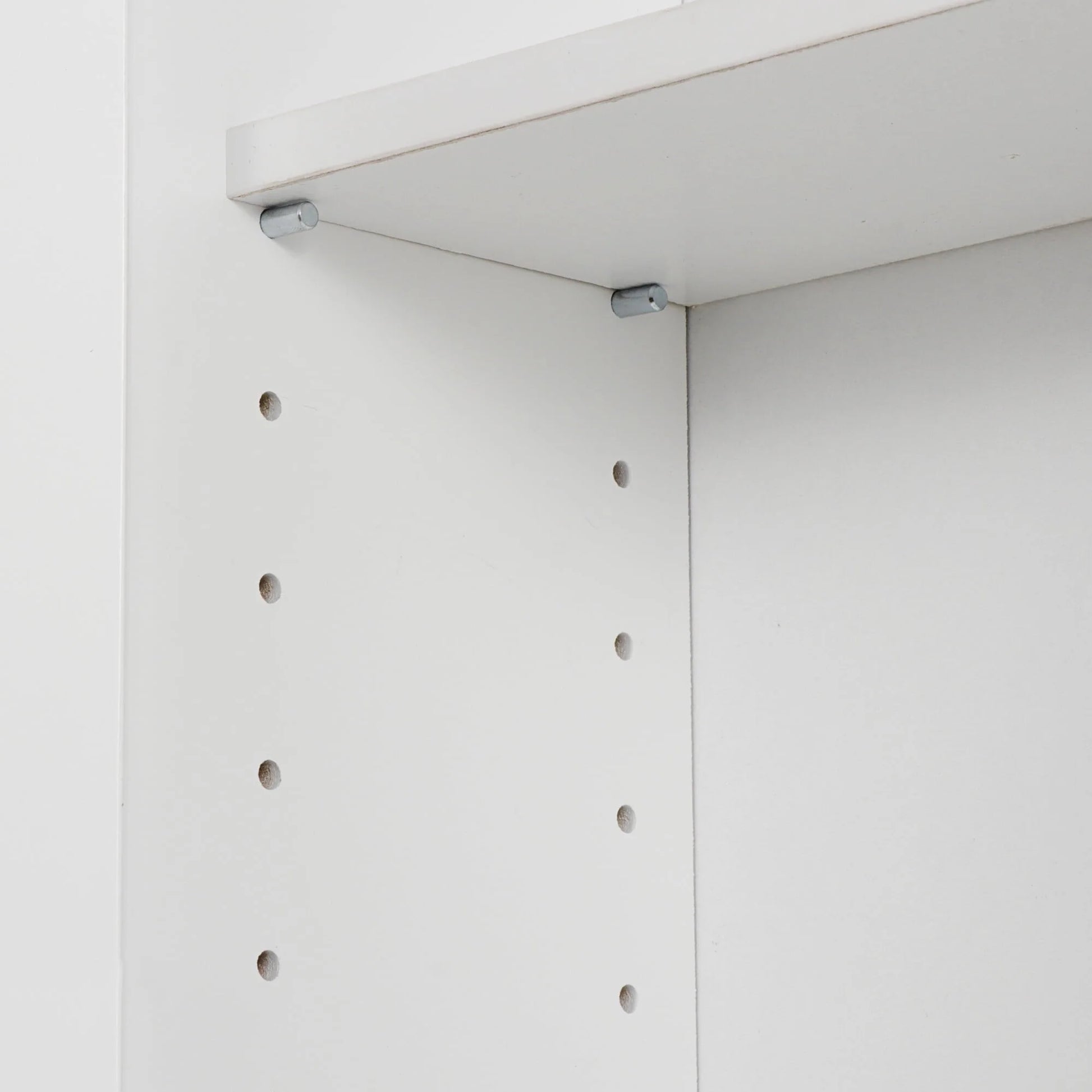 HomGarden Mirror Door Wall-Mount Bathroom Cabinet, Medicine Cupboard White, 6.5” W