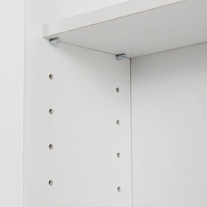 HomGarden Mirror Door Wall-Mount Bathroom Cabinet, Medicine Cupboard White, 6.5” W