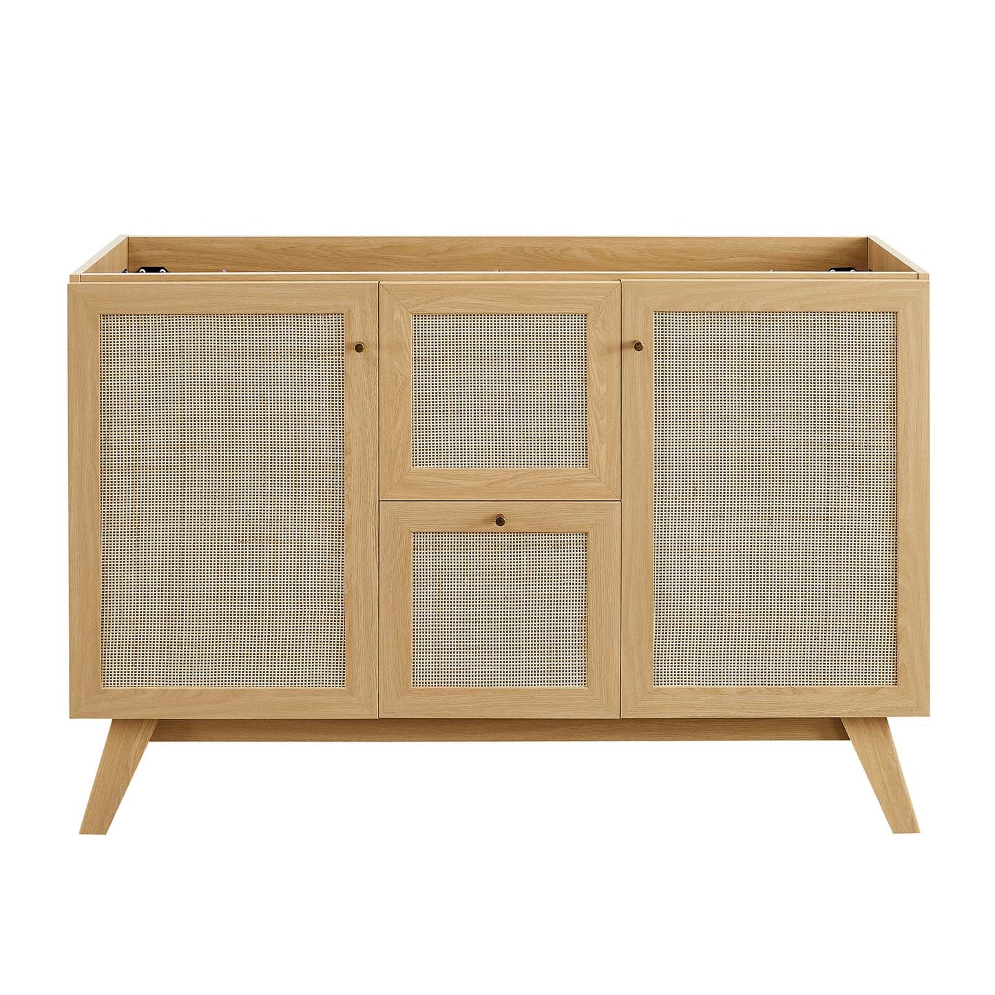 Modway Soma 48�?Double Sink Bathroom Vanity in Oak White