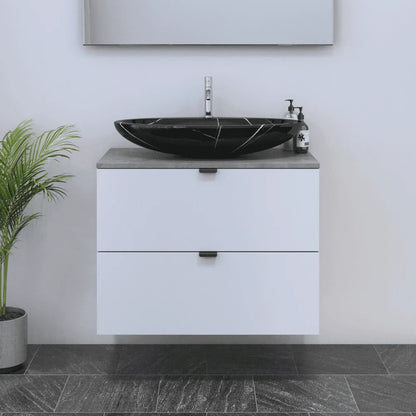 Ines 2S 80 Floating Bathroom Vanity (32" Width)