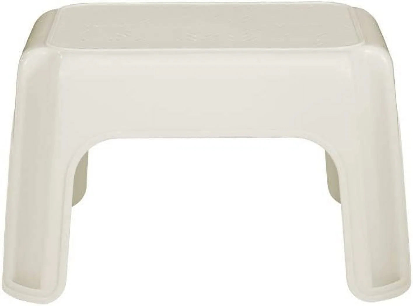 Rubbermaid Roughneck Step Stool, Bisque, Lightweight, Holds up to 300 pounds, Ideal for Kitchen and Bath, Skid-Resistant