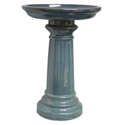 Harbor Gardens BIRDBATH MEDIUM LT GRN E SHIP