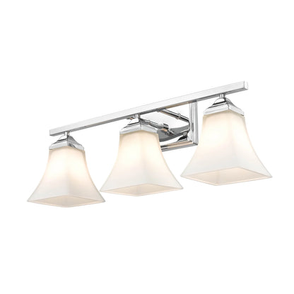 4503-BN-Millennium Lighting-3 Light Bath Vanity-9 Inch Tall and 23.25 Inch Wide-Brushed Nickel Finish