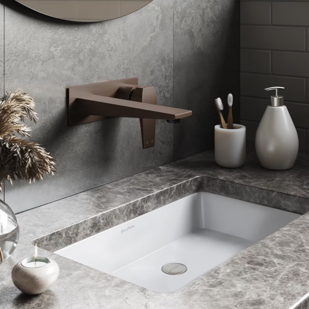 Voltaire Single-Handle, Wall-Mount, Bathroom Faucet in Chrome