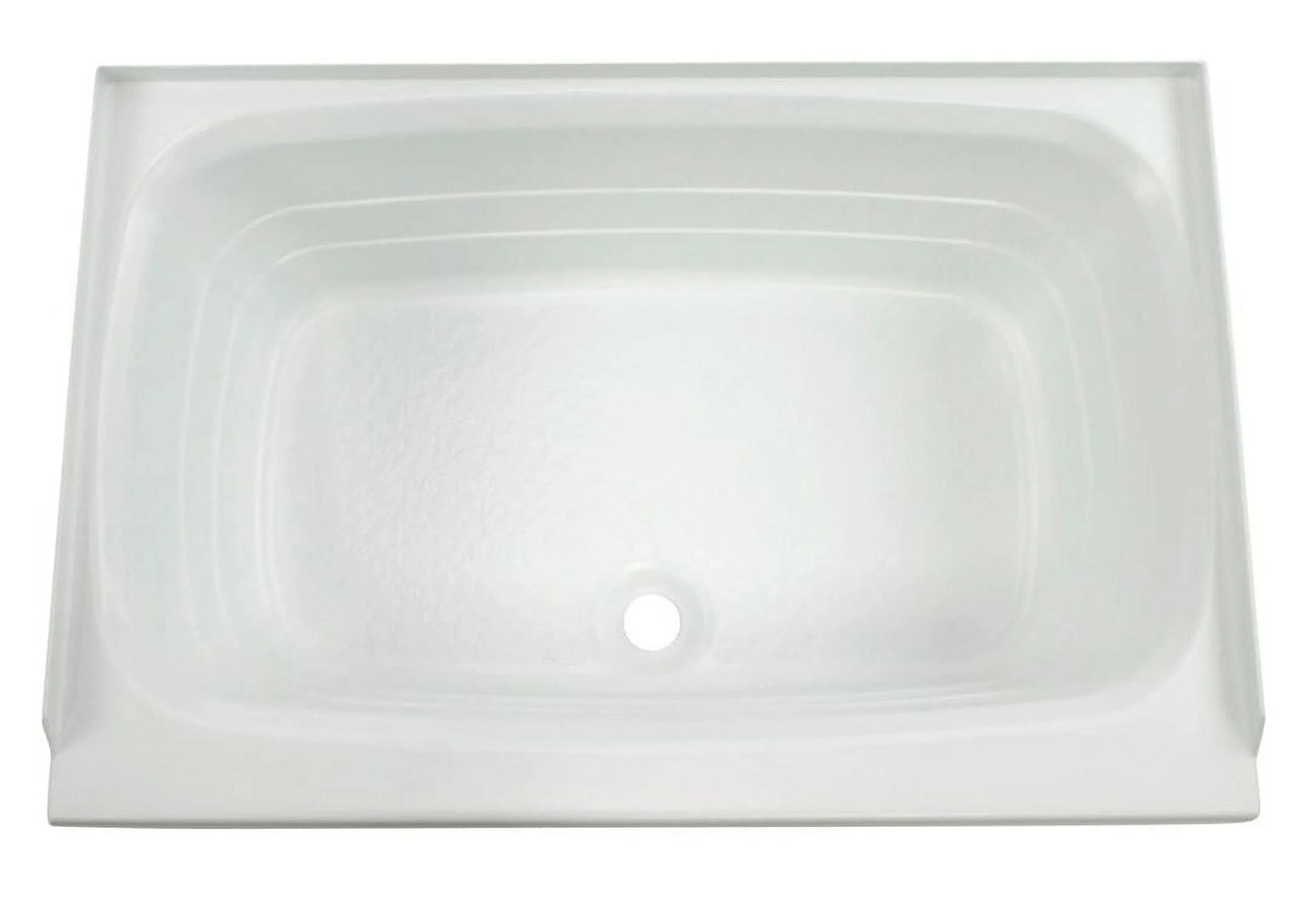 Lippert 209648 Sinks Better Bath 24" X 36" Rv Bath Tub Center Drain White