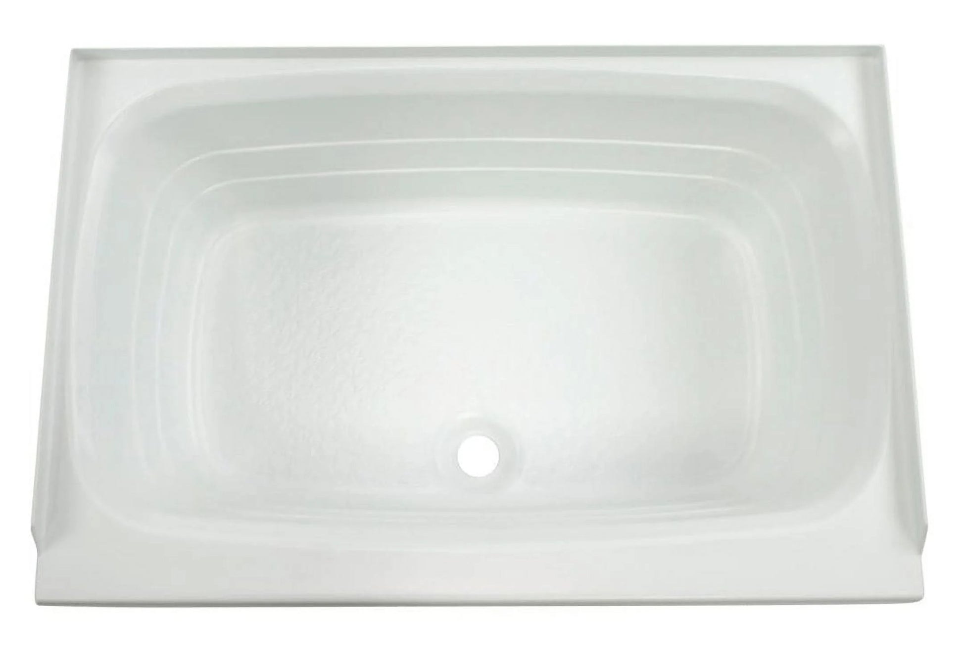 Lippert 209648 Sinks Better Bath 24" X 36" Rv Bath Tub Center Drain White