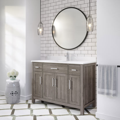 Katie Bath Vanity by Studio Bathe in Gray
