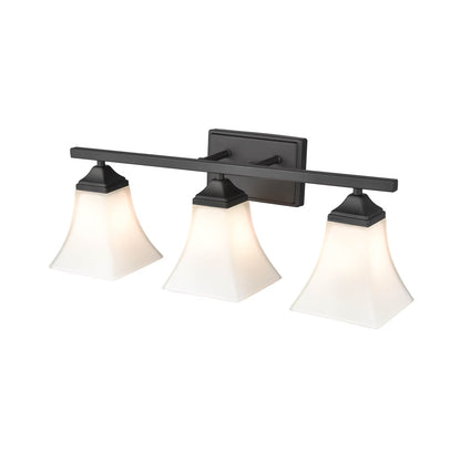 4503-BN-Millennium Lighting-3 Light Bath Vanity-9 Inch Tall and 23.25 Inch Wide-Brushed Nickel Finish