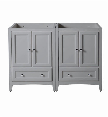 Fresca Oxford 48" Antique White Traditional Double Sink Bathroom Cabinets