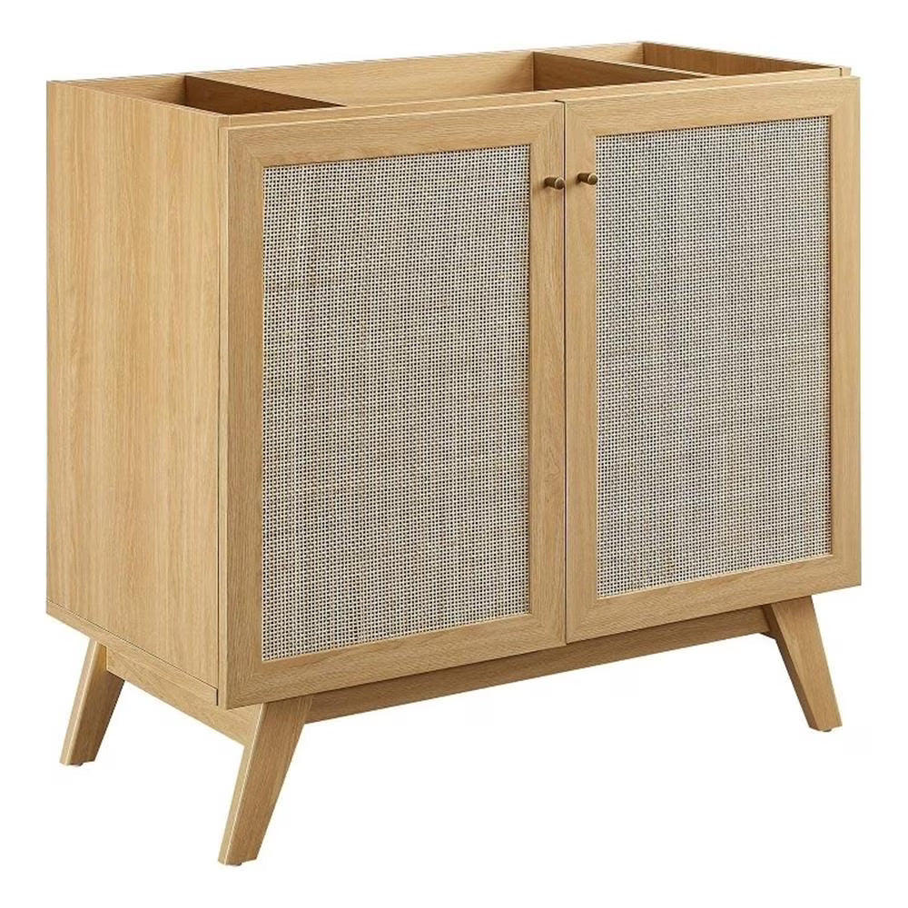 Modway Soma 36�?Bathroom Vanity Cabinet (Sink Basin Not Included) in Walnut