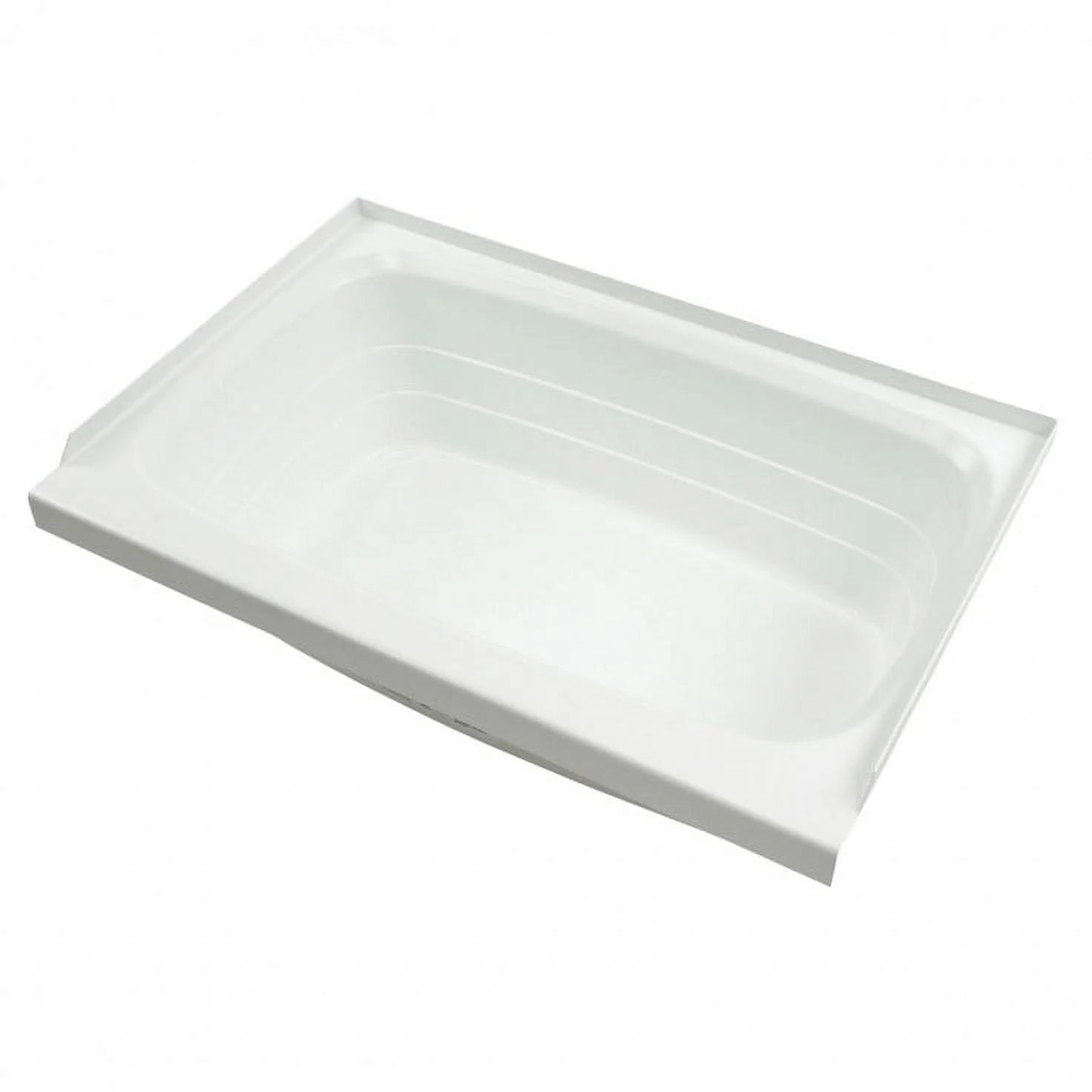 Lippert 209648 Sinks Better Bath 24" X 36" Rv Bath Tub Center Drain White