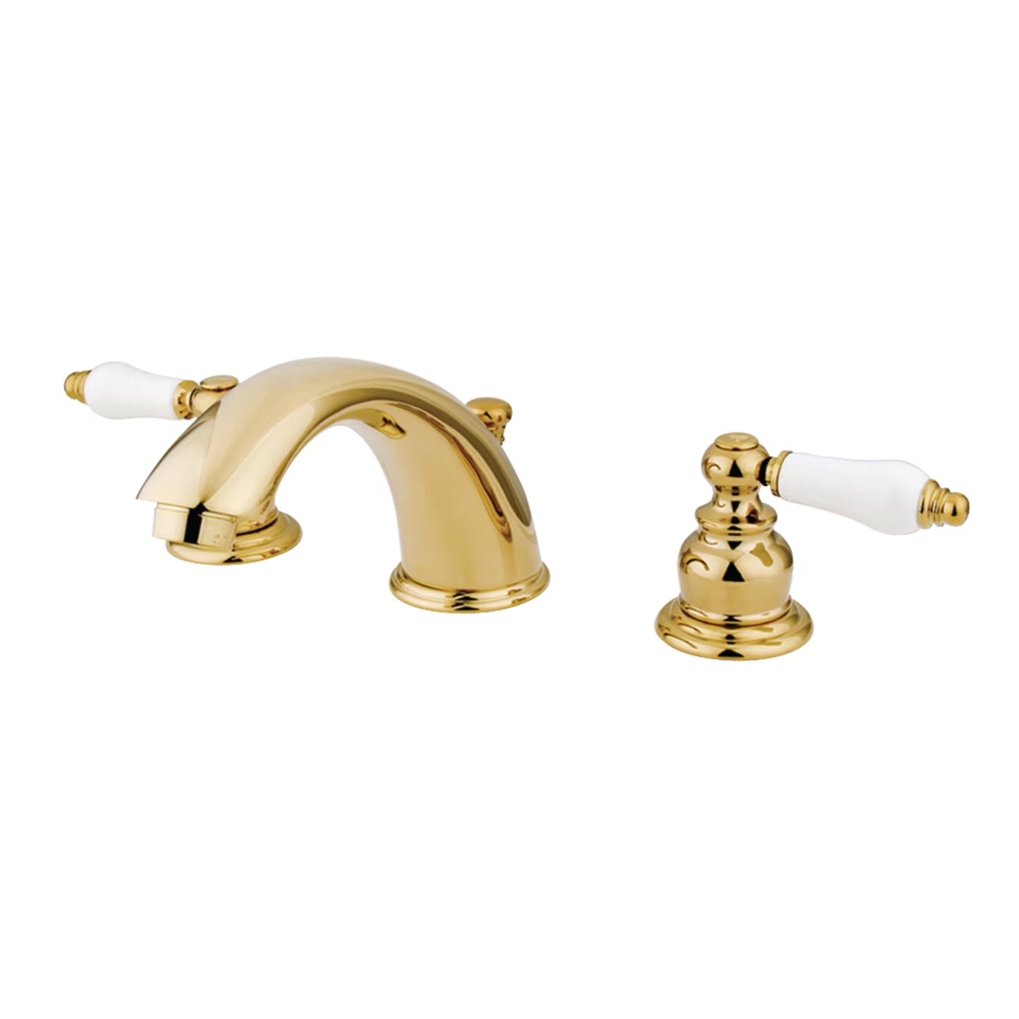 Kingston Brass KB978B Widespread Bathroom Faucet, Brushed Nickel