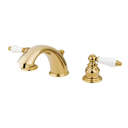 Kingston Brass KB978B Widespread Bathroom Faucet, Brushed Nickel
