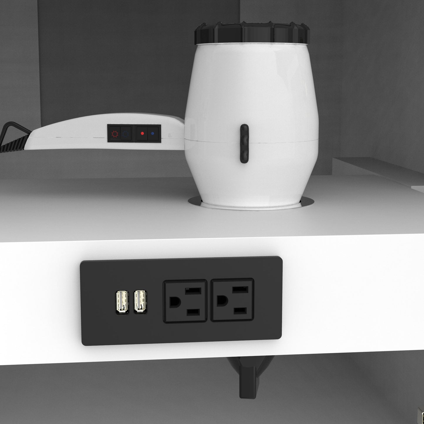 Thomson Bath Vanity by Studio Bathe in White
