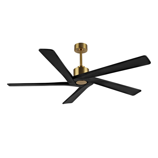 Bed Bath & Beyond WINGBO 54-inch Ceiling Fan with 5 Reversible Solid Wood Blades