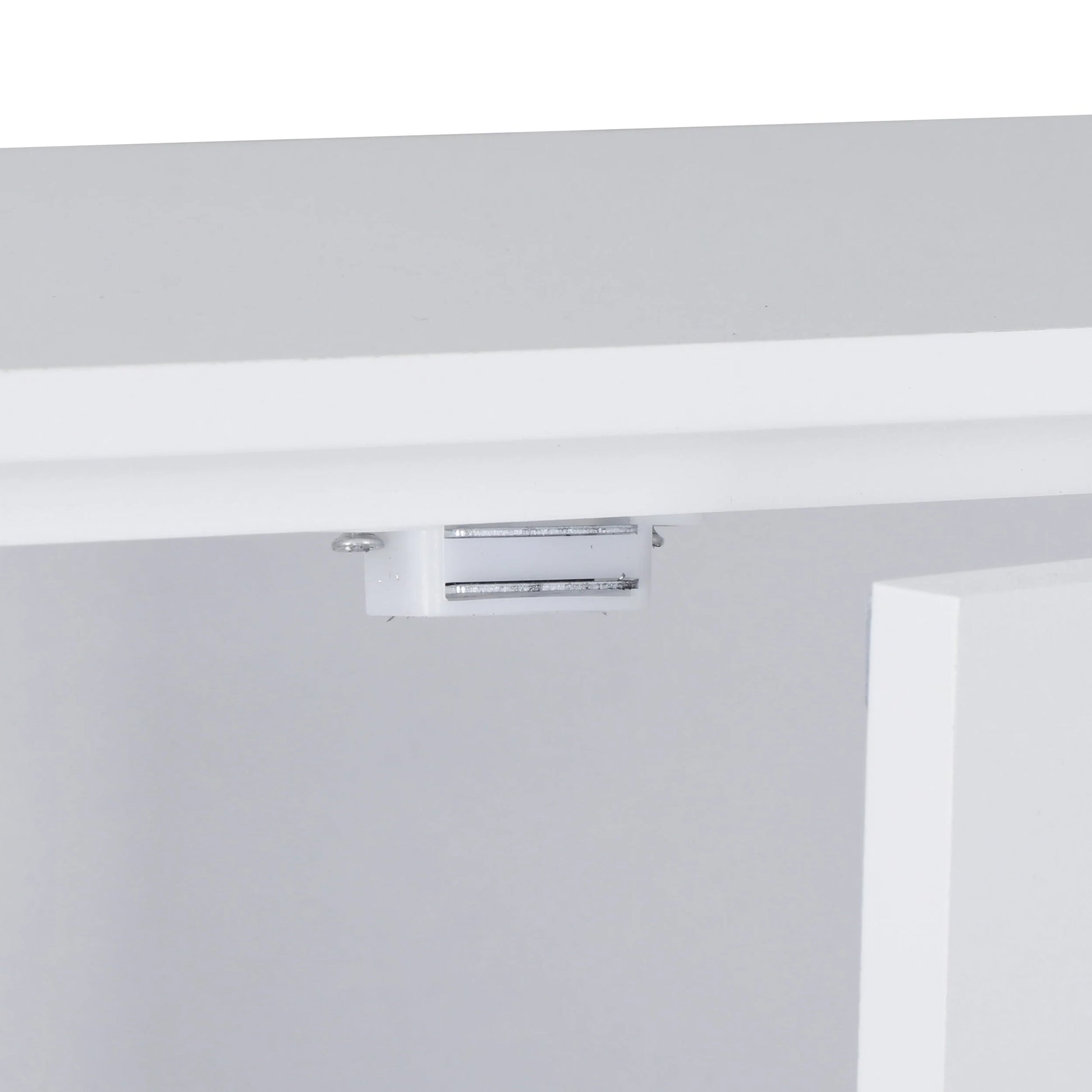 ZenSports 2-Door Bathroom Medicine Storage Wall Cabinet, Over-the-Toilet Adjustable Shelves 8" Width White