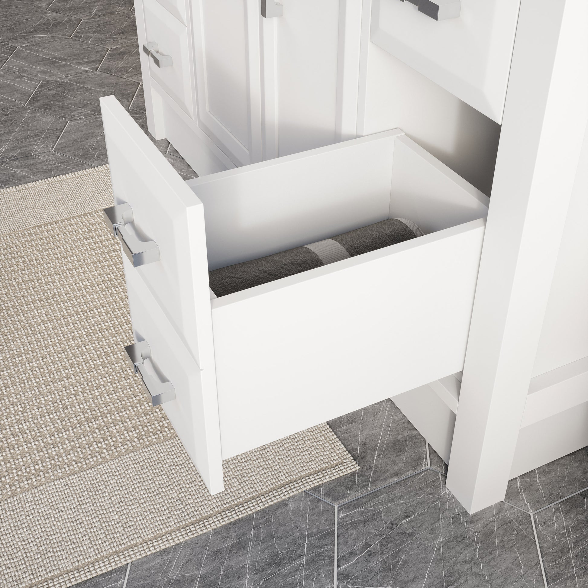 Calais Bath Vanity by Studio Bathe in White
