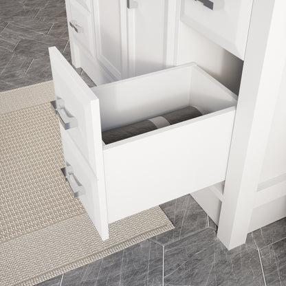 Calais Bath Vanity by Studio Bathe in White