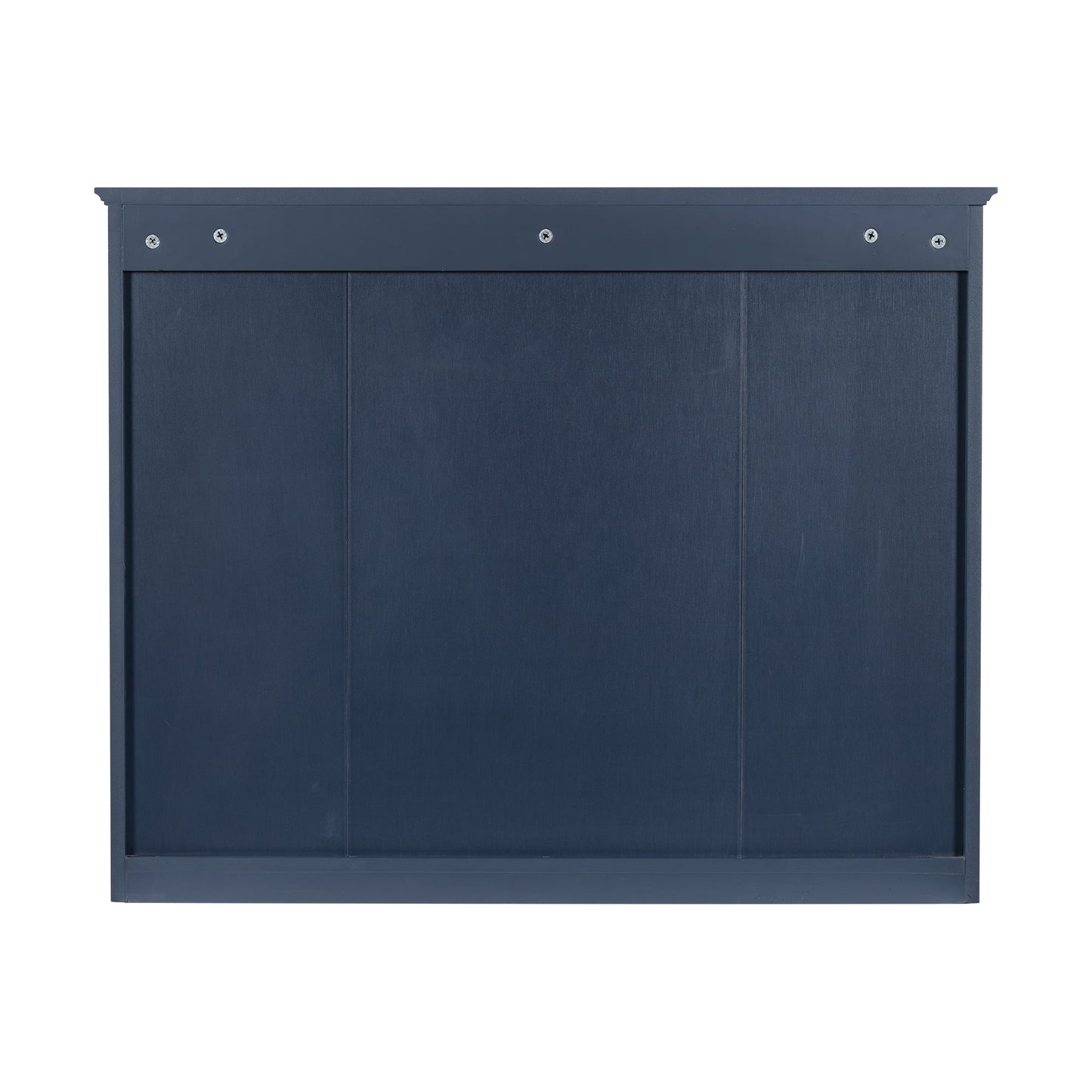Furvclv Bathroom Wall Mirror Cabinet Modern Wall Mounted Cabinet Storage Organizer With Single Mirror Door 6 Open Shelves