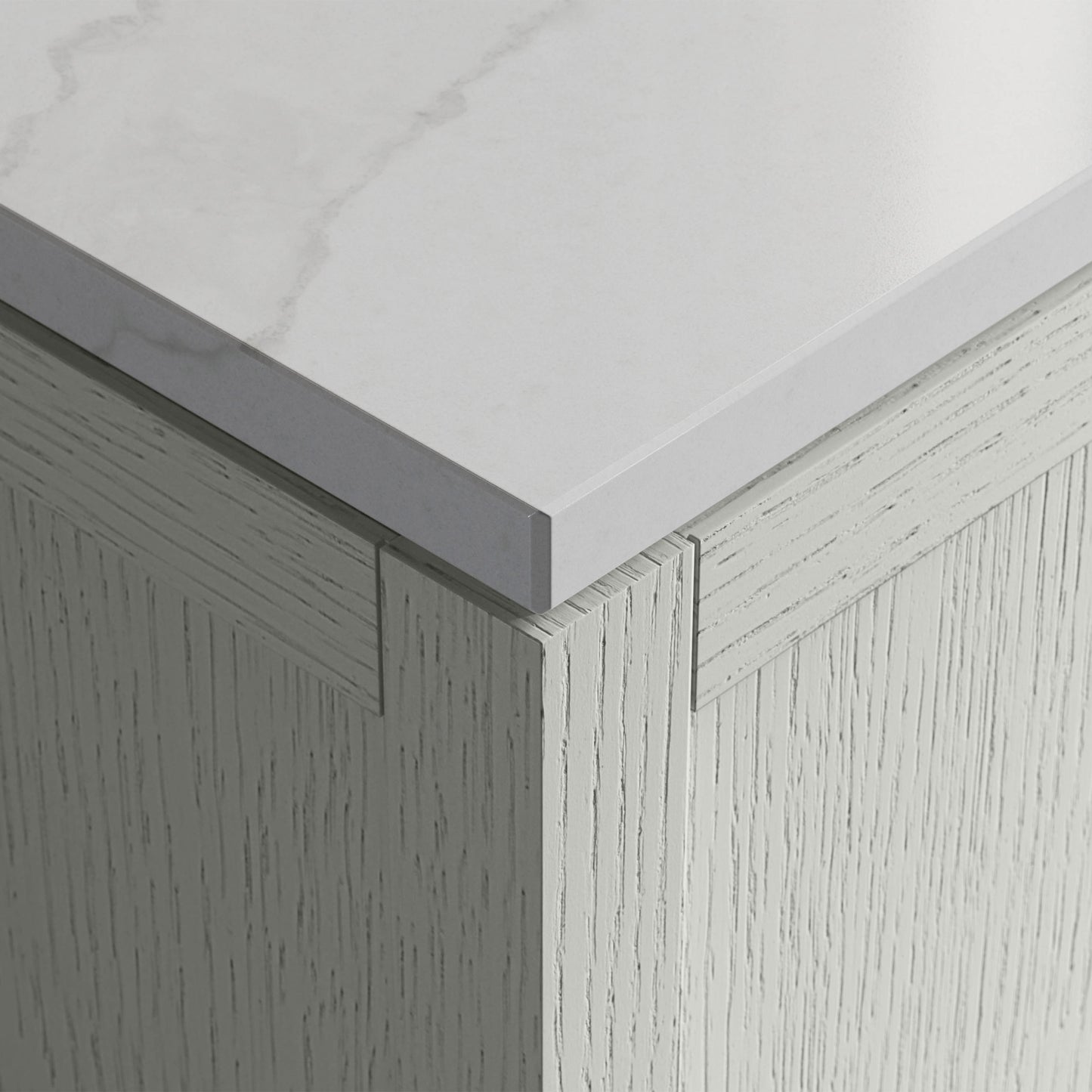 Kohler Solive Bathroom Vanity with Sink and Quartz Top in White