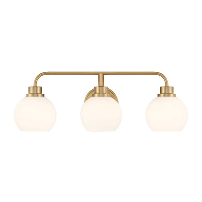 Bathroom Vanity Light in Brushed Nickel