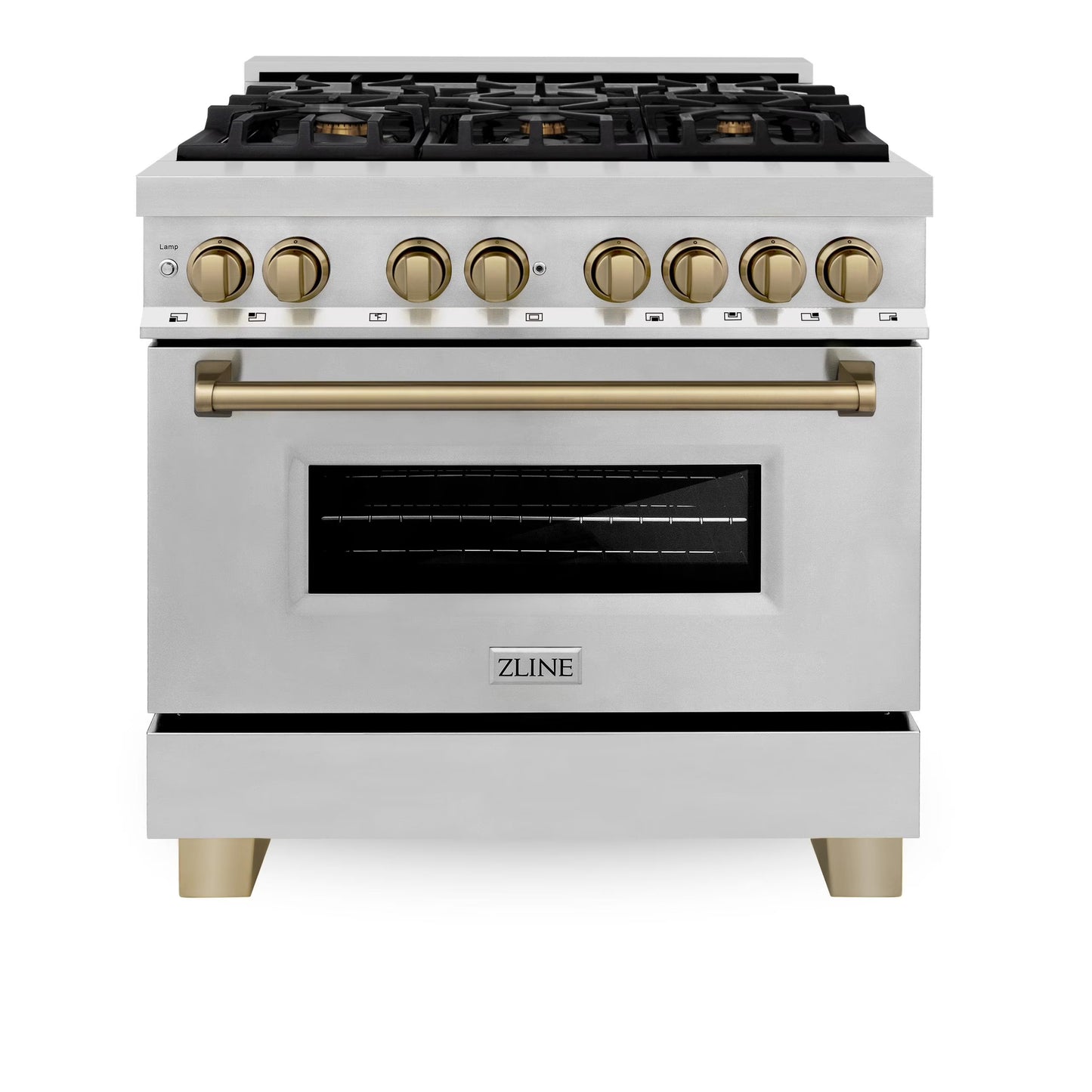 ZLINE KITCHEN AND BATH RAZWM36G professional gas range