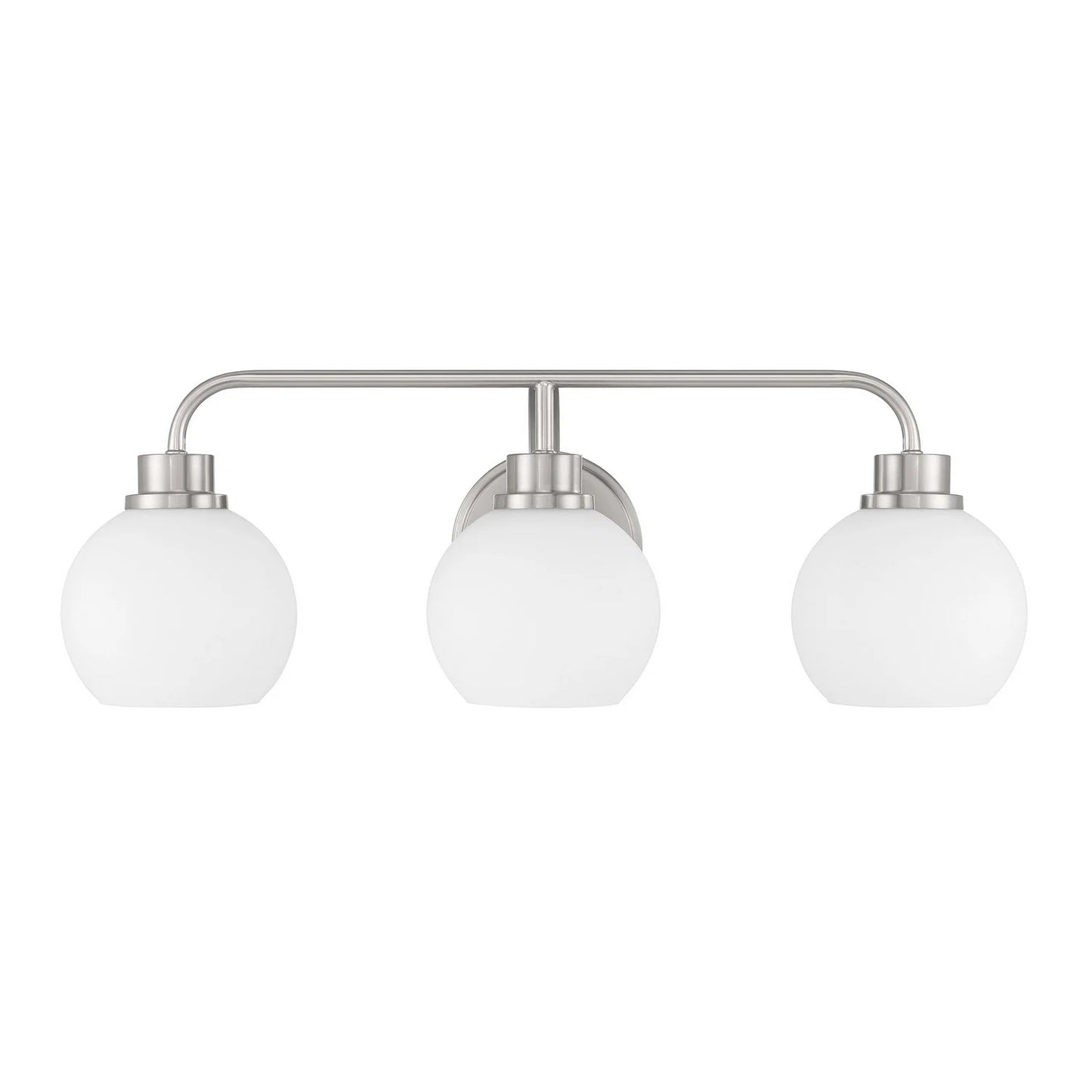 Bathroom Vanity Light in Brushed Nickel