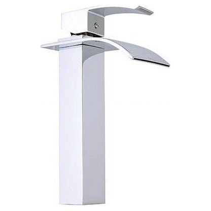 Eisen Home Raina 10" Single Hole Vessel Sink Bathroom Faucet Polished chrome Chrome Finish