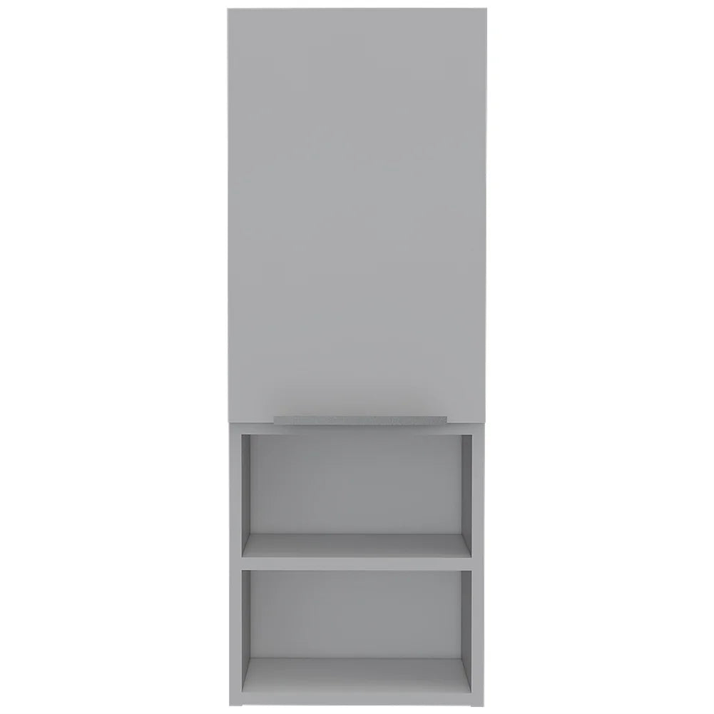 Cfowner Wall Bathroom Cabinet with 2 Shelf & Doors, Wall Mount Medicine Cabinet for Bathroom, Over The Toilet Space Saver Storage Cabinet