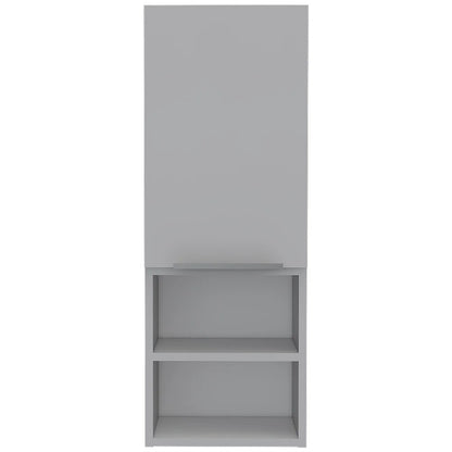 Cfowner Wall Bathroom Cabinet with 2 Shelf & Doors, Wall Mount Medicine Cabinet for Bathroom, Over The Toilet Space Saver Storage Cabinet