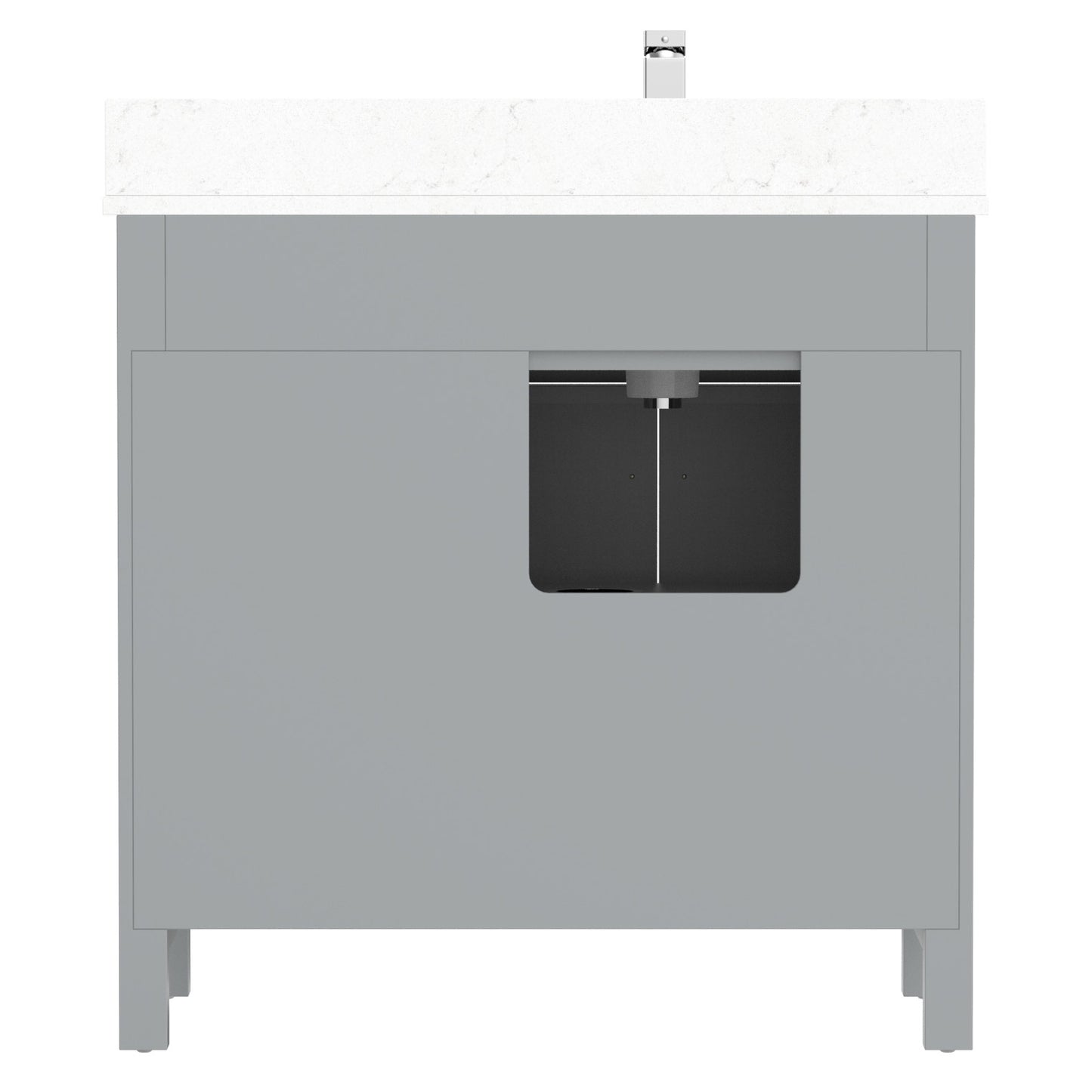 Thomson Bath Vanity by Studio Bathe in Gray