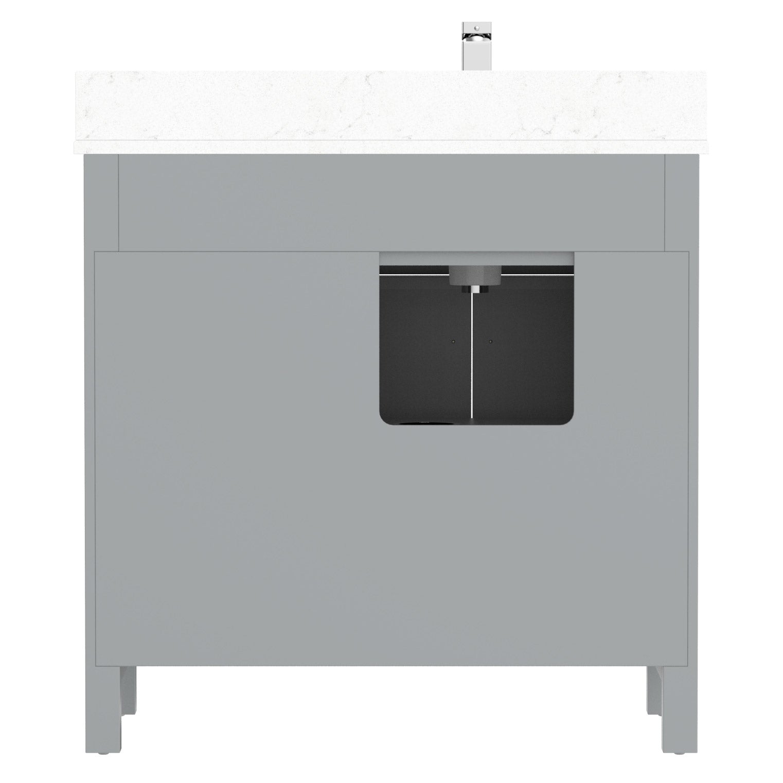 Thomson Bath Vanity by Studio Bathe in Gray