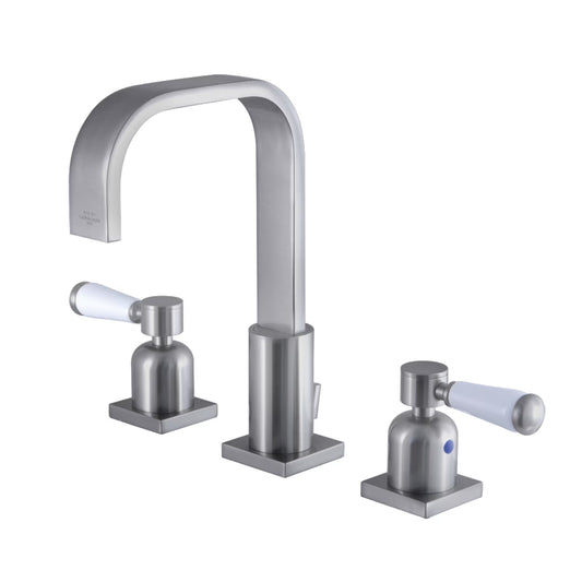 Fauceture FSC8968DPL 8 in. Widespread Bathroom Faucet, Brushed Nickel
