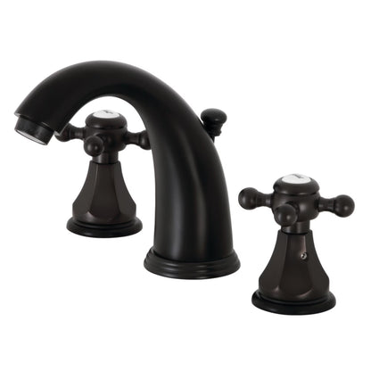 Kingston Brass KB4988BX Metropolitan Widespread Bathroom Faucet with Pop-Up Drain, Brushed Nickel
