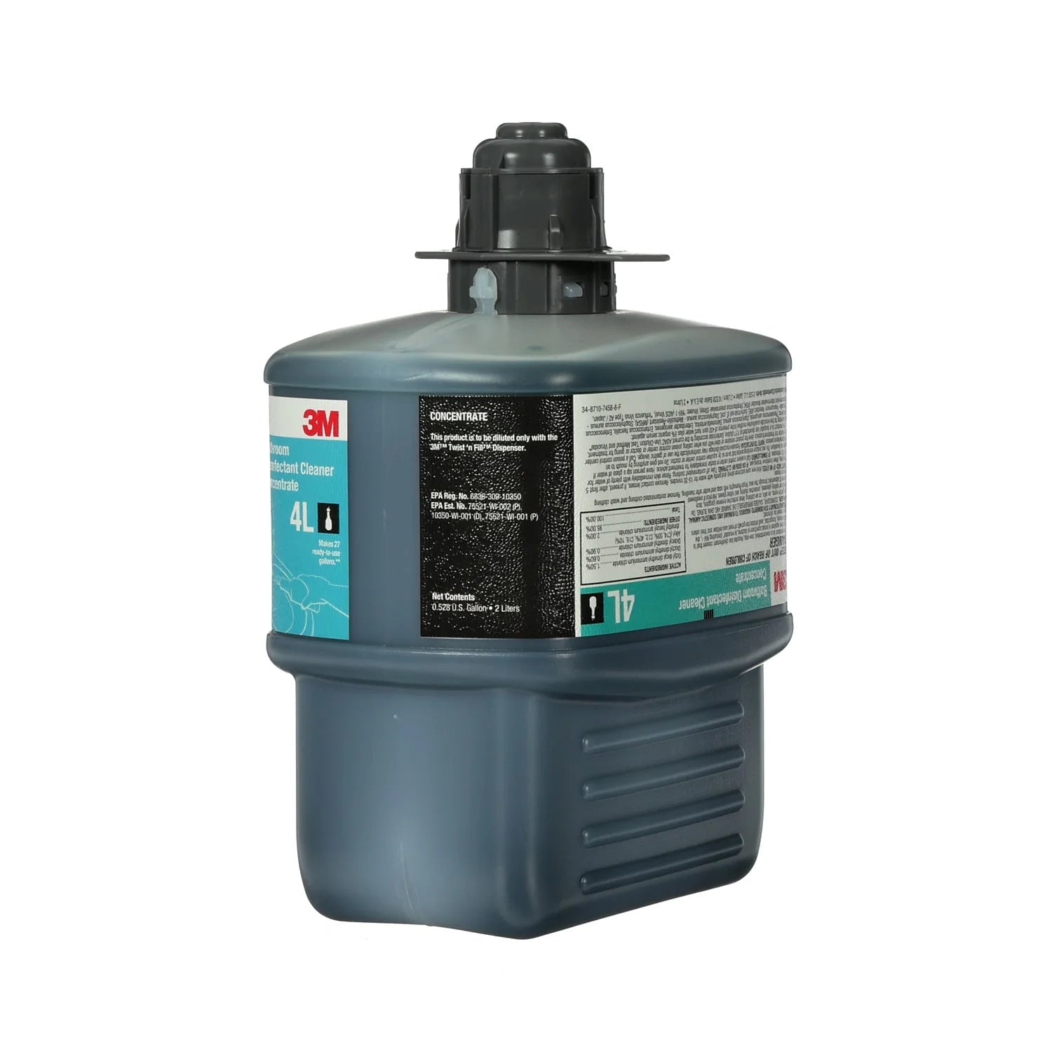 3M Bathroom Disinfectant Cleaner Concentrate 4L