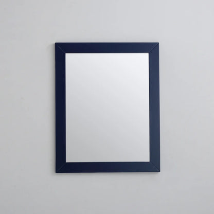 EVIVA Acclaim 24X30 Transitional Blue Bathroom Mirror