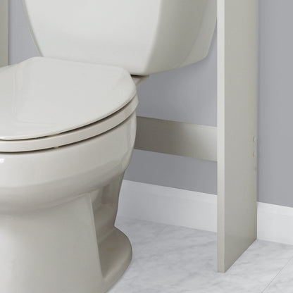 Zenna Home Cottage Collection over the Toilet Spacesaver, Bathroom Storage Shelves, White