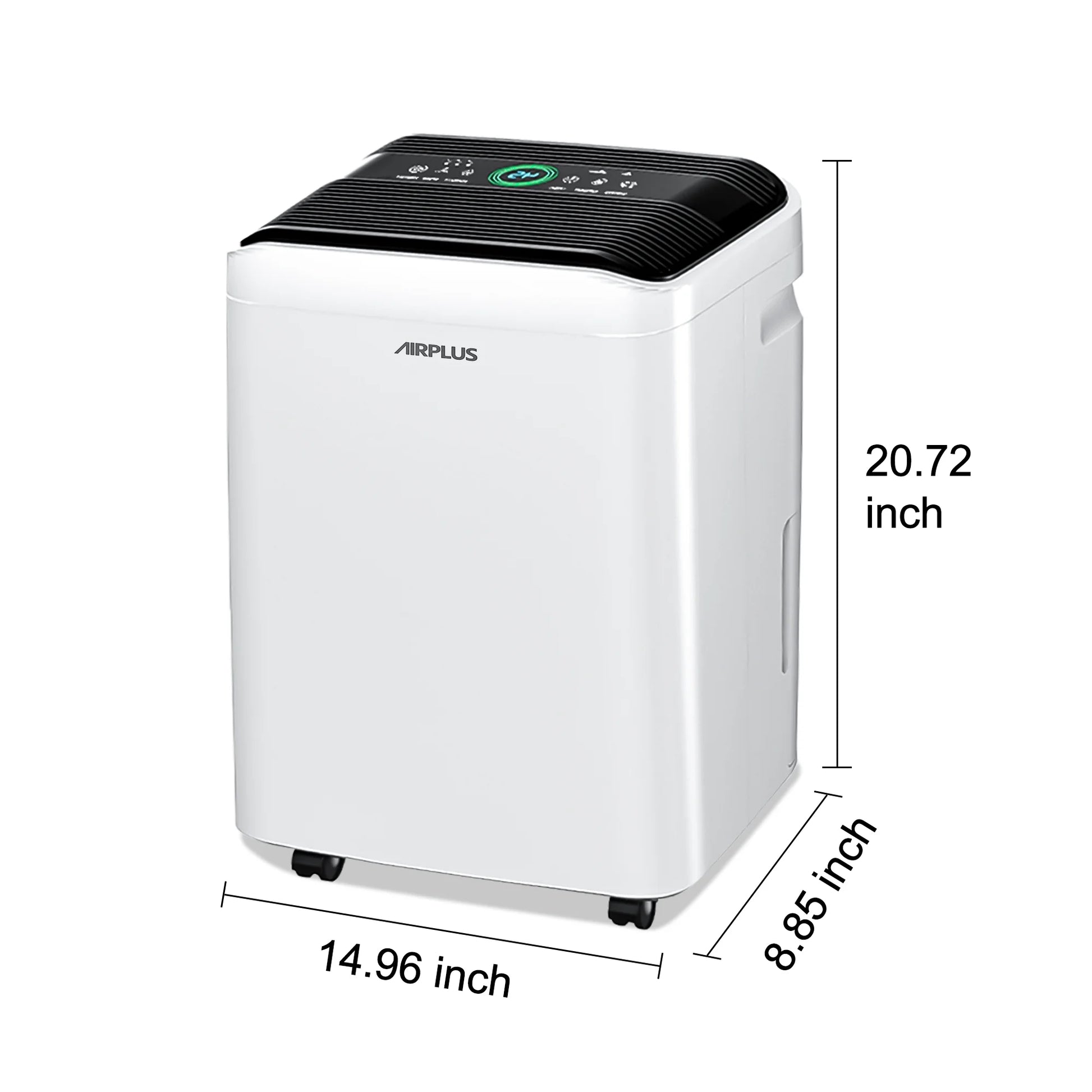 50 Pint Dehumidifier for Basements,Large Room,Home,Bathroom,4,500 Sq. ft. Dehumidifier with Drain Hose,Intelligent Humidity Control,24H Timer,3 Speed