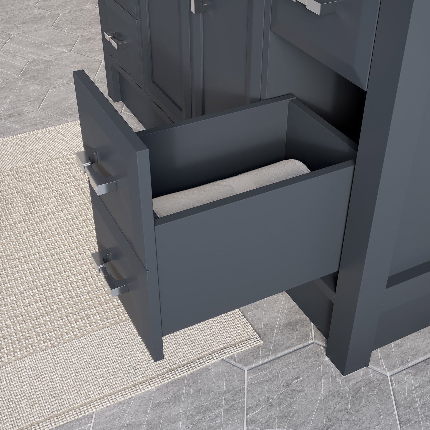 Calais Bath Vanity by Studio Bathe in Gray
