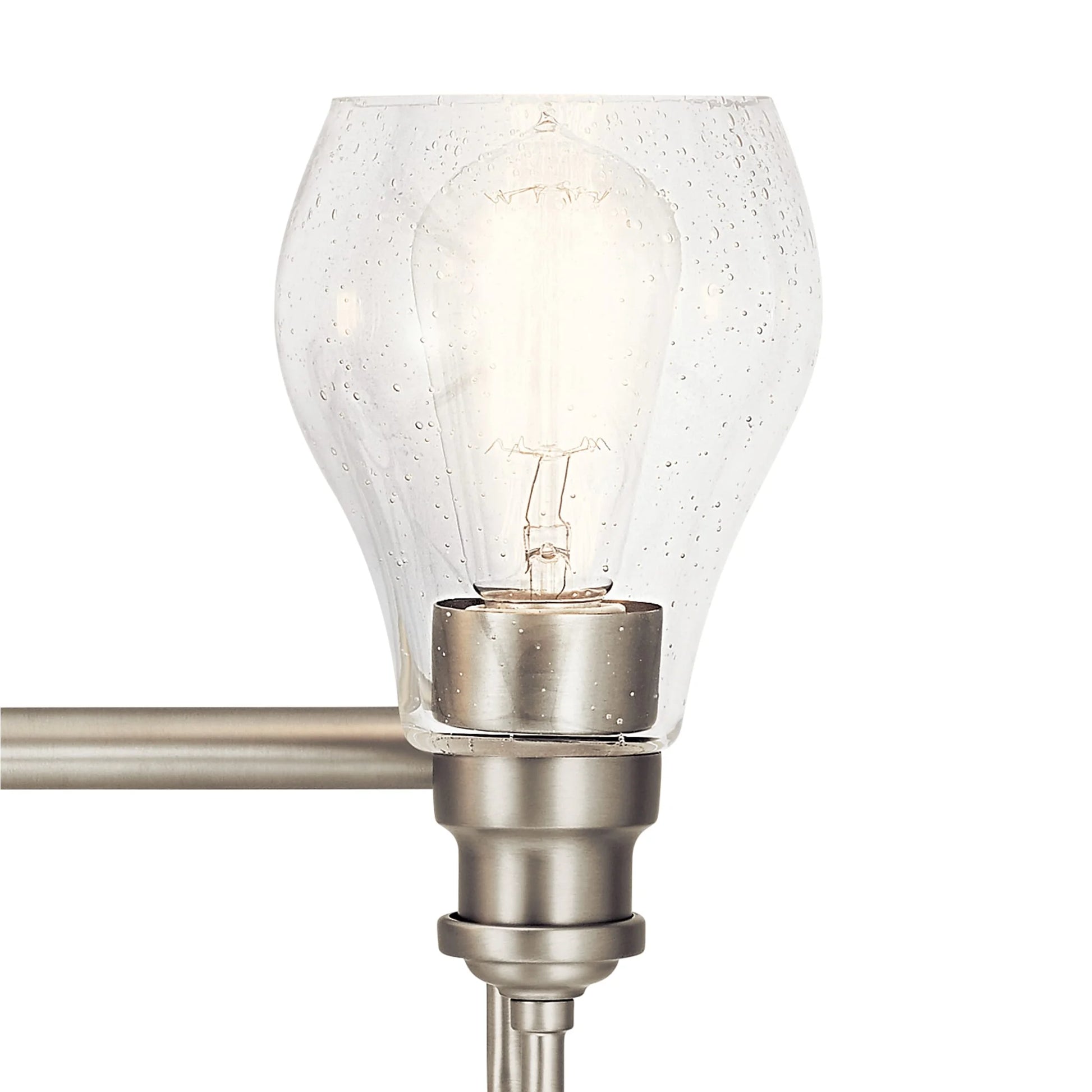 45392NI-Kichler Lighting-Greeier - 3 Light Bath Vanity Approved for Damp Locations - with Transitional inspirations - 10.25 inches tall by 23.75