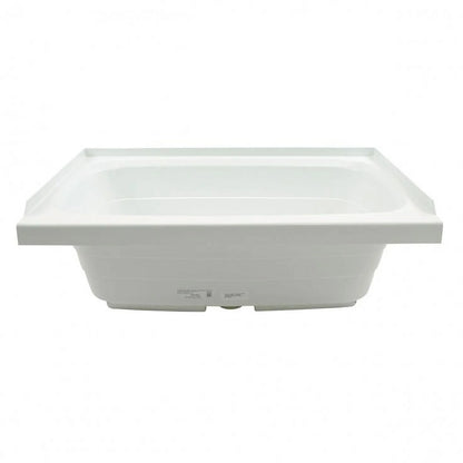Lippert 209648 Sinks Better Bath 24" X 36" Rv Bath Tub Center Drain White